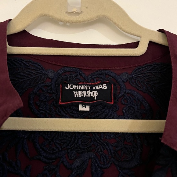 Johnny Was Miloqui Trapeze Silk Embroidered Tunic Dress - Picture 3 of 8